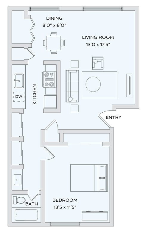 Lake Castleton Apartment Homes | Indianapolis, IN | Floor Plans